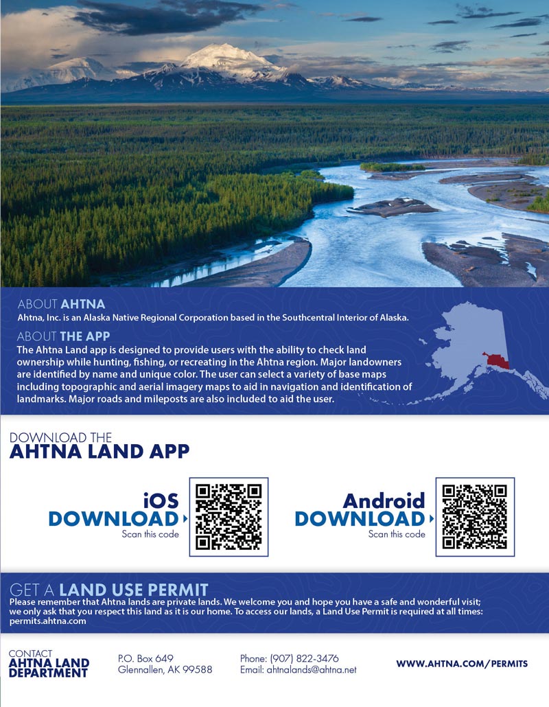 The Ahtna Region Ahtna Lands and Ahtna Athabaskan People